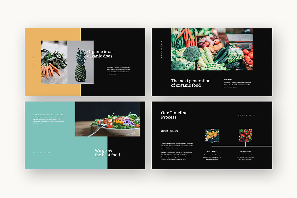 Nuga : Natural Food Google Slides, a Presentation Template by Punkl Camp (Photo 11 of 15)