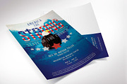 American Patriotic Church Postcard, a Flyer Template by Godserv Designs (Thumbnail 7 of 12)