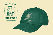 Golf Mascot Graphic, a Sport Illustration by Skilline Supply Co. (Thumbnail 11 of 12)