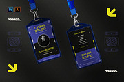 Experimental Identity - ID Card, a Print Template by StreaksideStd (Thumbnail 1 of 3)