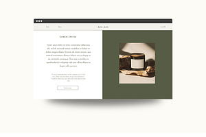 Apo - Squarespace Website Template