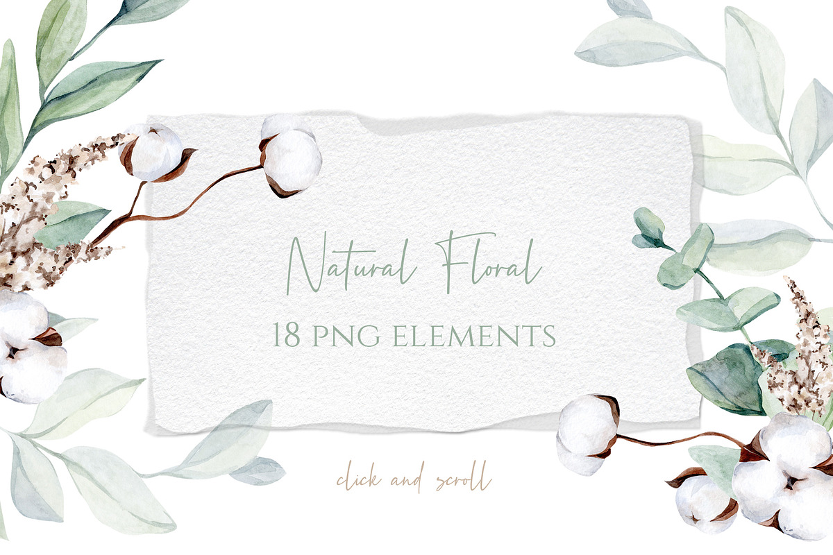 Watercolor Baby Eco Collection, a Decorative Illustration by S_ARTLOVE (Photo 6 of 9)