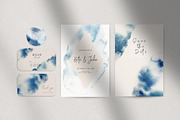 Blue Abstract Watercolor Backgrounds, a Texture Graphic by Navenzeles (Thumbnail 4 of 10)