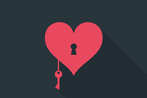 Heart key
