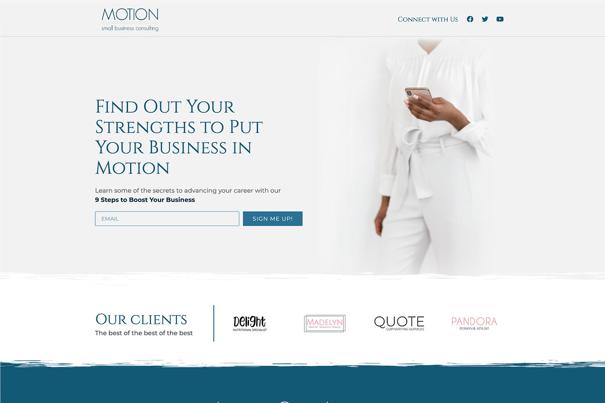 Motion // Minimal Elementor Kit, a WordPress Template by by Masselyn (Photo 2 of 3)
