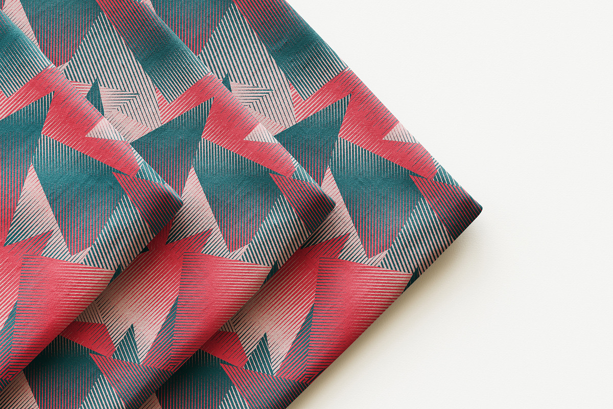Abstract Triangle Geometric Pattern, a Pattern Graphic by StudioGlouna (Photo 8 of 9)