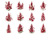 Whimsical easter foxglove clipart, an Illustration by SinaCreation (Thumbnail 2 of 11)