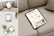 iPad Mockup, an iPad Mockup by Getdesign (Thumbnail 1 of 5)