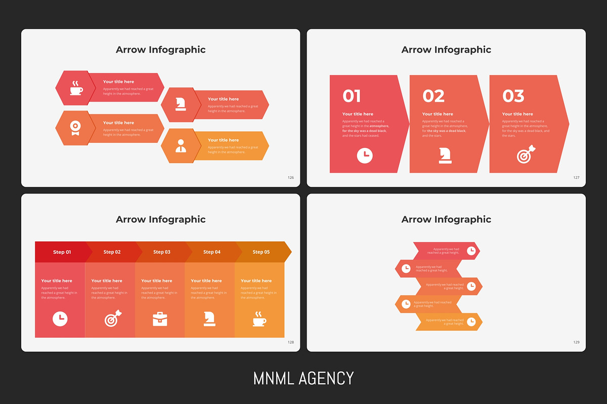 Massive Infographic Template, a Presentation Template by MNML Agency (Photo 39 of 63)