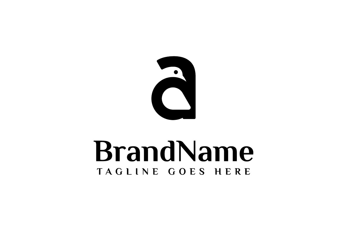 Letter A Bird Logo, a Branding & Logo Template by Pray Art Design Studio
