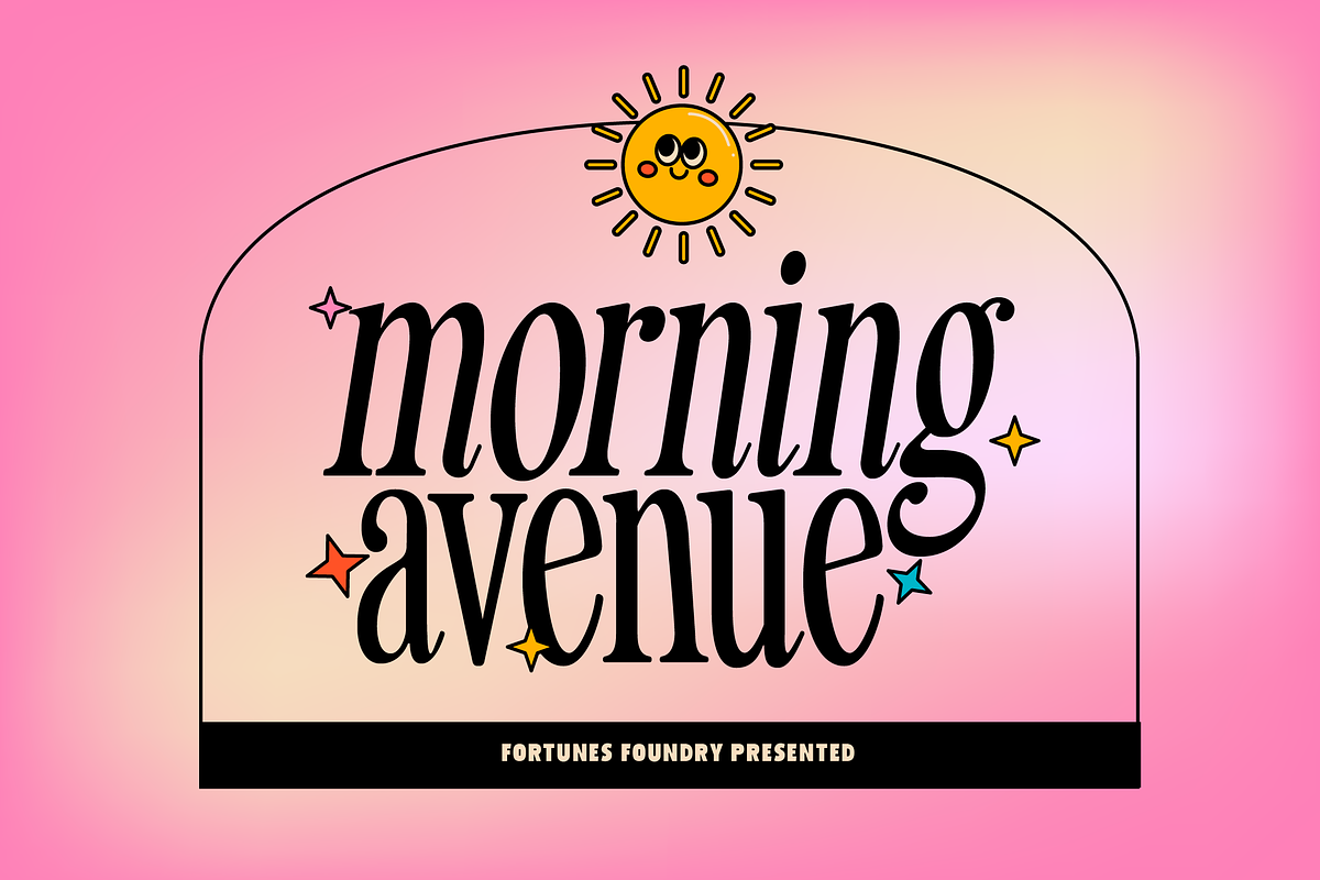 Trovical Calm Retro Serif, a Sans Serif Font by Fortunes Co (Photo 3 of 14)