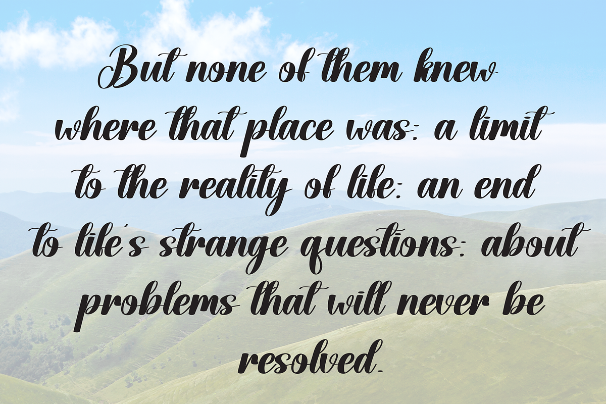 Kayla | Script Font, a Handwritten Font by Scratchones (Photo 6 of 9)