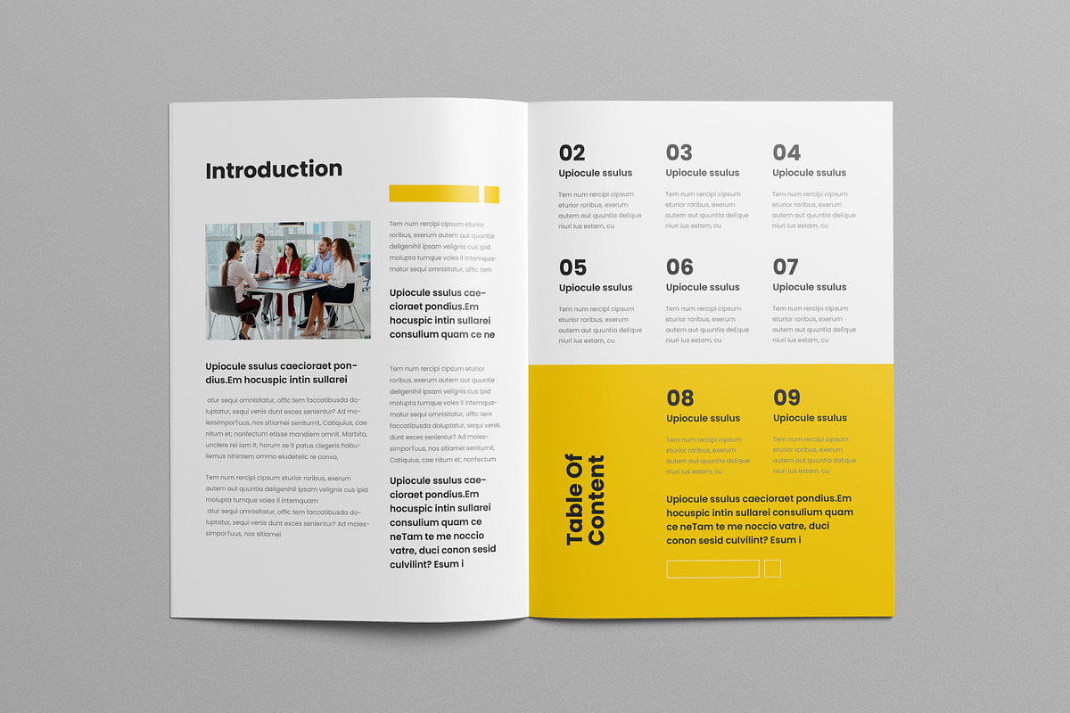 White Paper Template, a Brochure Template by Pixelpick (Photo 6 of 9)