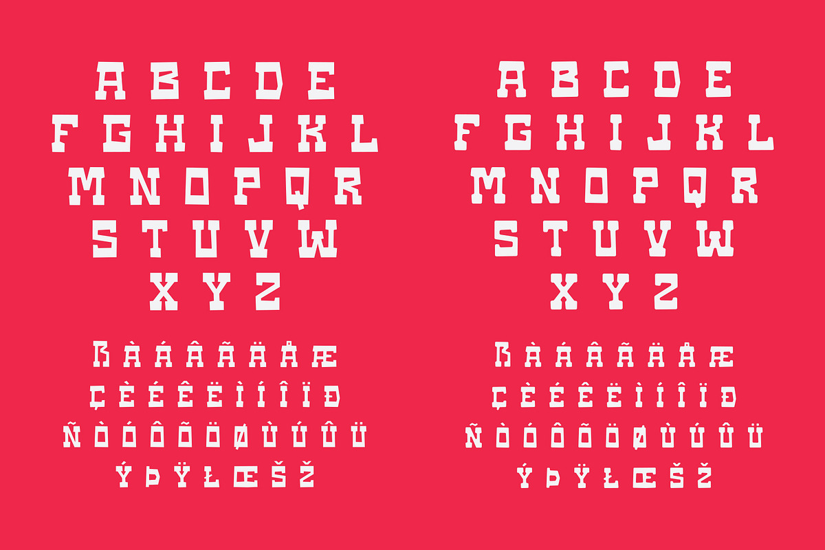 LUCK BUTCHER, a Slab Serif Font by SON OF THIRTEEN (Photo 2 of 5)