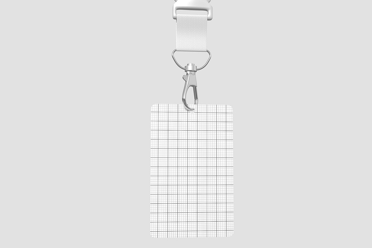 Hanging ID Card Mockup Template, a Product Mockup by graphypix (Photo 3 of 4)