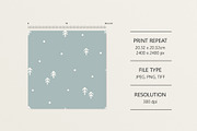 4 patterns for Christmas, a Pattern Graphic by Olena Kuznietsova (Thumbnail 4 of 9)