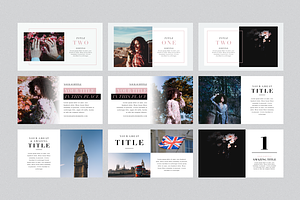 LONDON Keynote Template Gift