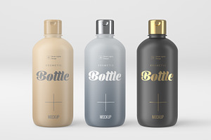 Cosmetic Bottle Mockup #6