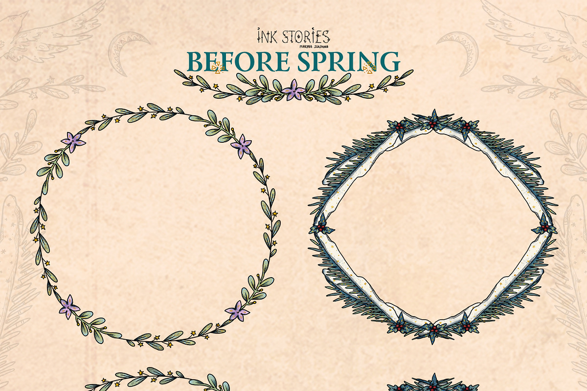 Before Spring | Late Winter Set, a Seasonal Illustration by Ink Stories (Photo 13 of 22)