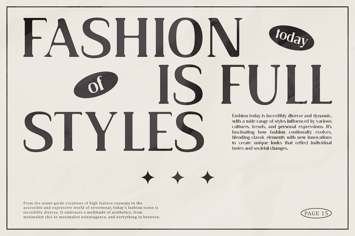 Alkalis Blur, a Serif Font by Craft Supply Co. (Photo 5 of 8)