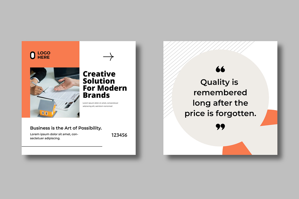 Corporate Business Social Media Post, a Social Media Template by MightyDesign (Photo 4 of 8)