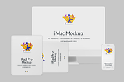 Clay Responsive Devices Mockups, an iPhone Mockup by Mockupdaddy (Thumbnail 23 of 53)
