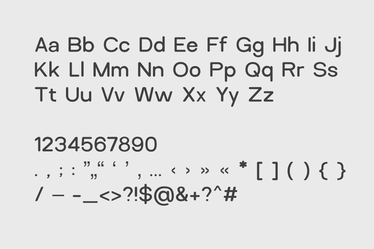 Relica Trio - Sweet Rounded Typeface preview 6