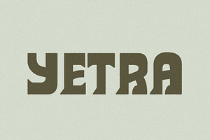 SAE YETRA - Artisan Sans & Serif, a Slab Serif Font by Saera Type