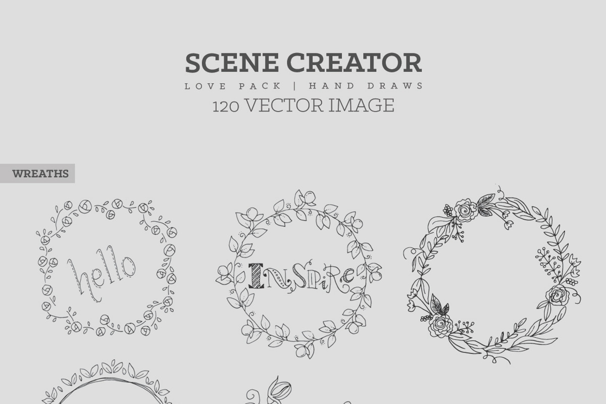 For Valentine's Day | LOVE PACK |, a Product Mockup by 2MK (Photo 12 of 16)