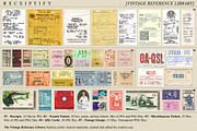 Receiptify - Vintage Ephemera Pack, an Object Graphic by Dina Mae (Thumbnail 6 of 8)