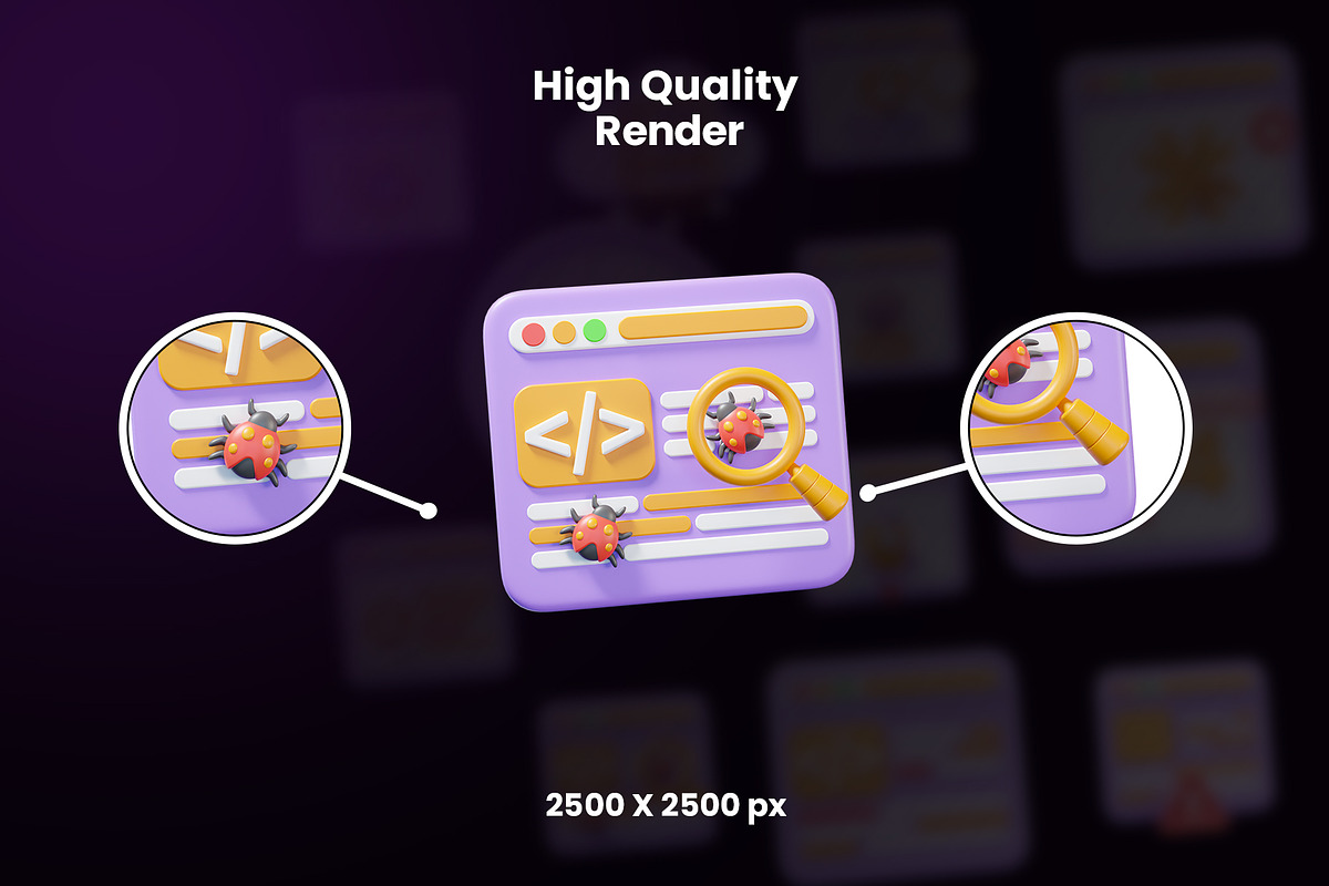 Web Development 3D Icon, an Object Graphic by Artnivora.Std (Photo 2 of 4)