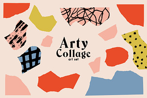 Arty Collage Art Set