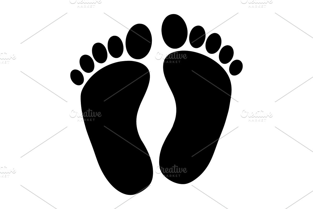 Baby feet, an Illustration by Mark1987