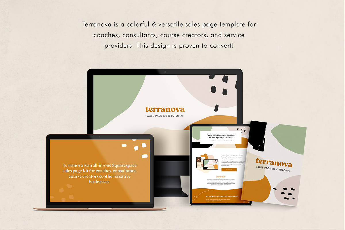 Squarespace Template: Terranova, a Squarespace Template by Applet Studio