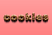 Cookies - A wiggly display font, a Font by Beshr Abdulhadi (Thumbnail 5 of 8)