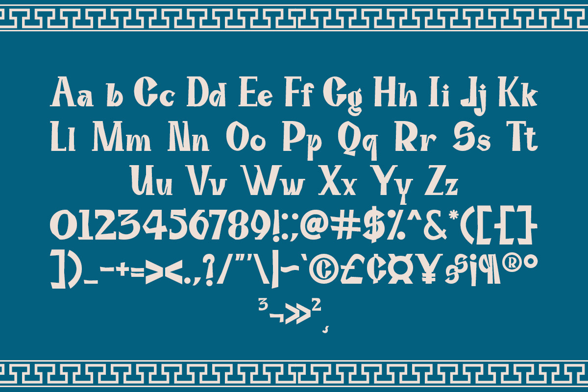 Gragilia - Ancient Greek Font, a Serif Font by Pandeka Studio (Photo 8 of 9)