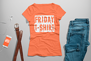 Women's Crew Neck T-shirt Mock-up, a Shirt Mockup by Mint Pixels (Thumbnail 6 of 7)