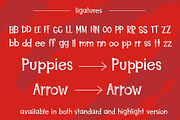 Christmas Puppies Font Pair, a Serif Font by Tu Neuwin (Thumbnail 5 of 9)