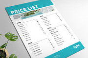 Price List Flyer, a Flyer Template by Aarley Kaiven (Thumbnail 2 of 3)