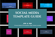 Social Media kit Guide, a Social Media Template by Nazim's Shop (Thumbnail 1 of 10)