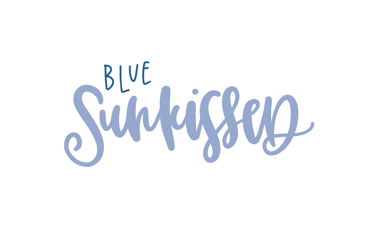 The Blue Collection - Procreate, a Brush Add-On by OnTheSpotStudio (Photo 11 of 11)