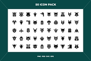 Animals icons, an Outline Icon by Wencory (Thumbnail 1 of 2)