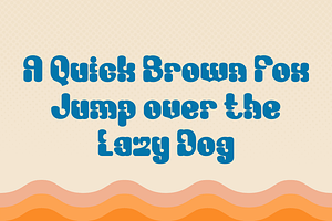 Bagusih Groovy Retro Font