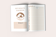 Pet Health Logbook | KDP Interior, a Templates & Theme by KDPISH (Thumbnail 2 of 4)