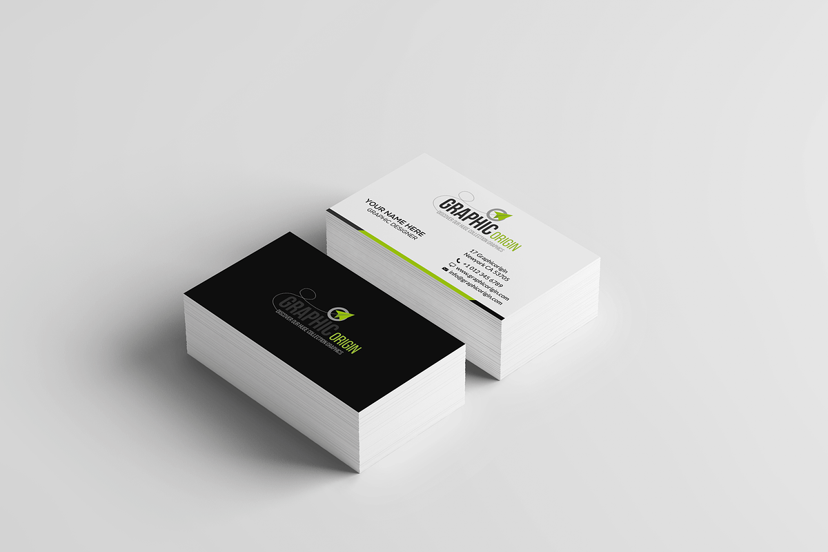 Corporate Business card, a Business Card Template by Graphic Origin (Photo 5 of 5)