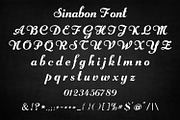 Sinabon Elegant Cursive Typeface, a Script Font by OWPictures (Thumbnail 10 of 10)