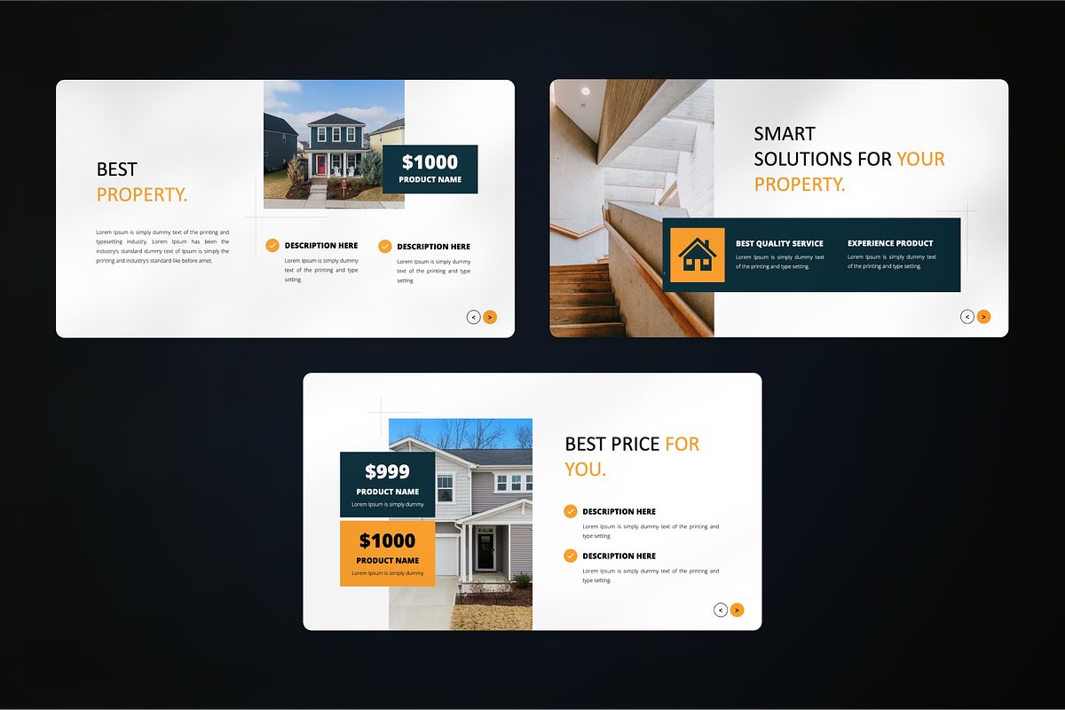 Property Agency Google Slides, a Presentation Template by SquidPixey (Photo 5 of 7)