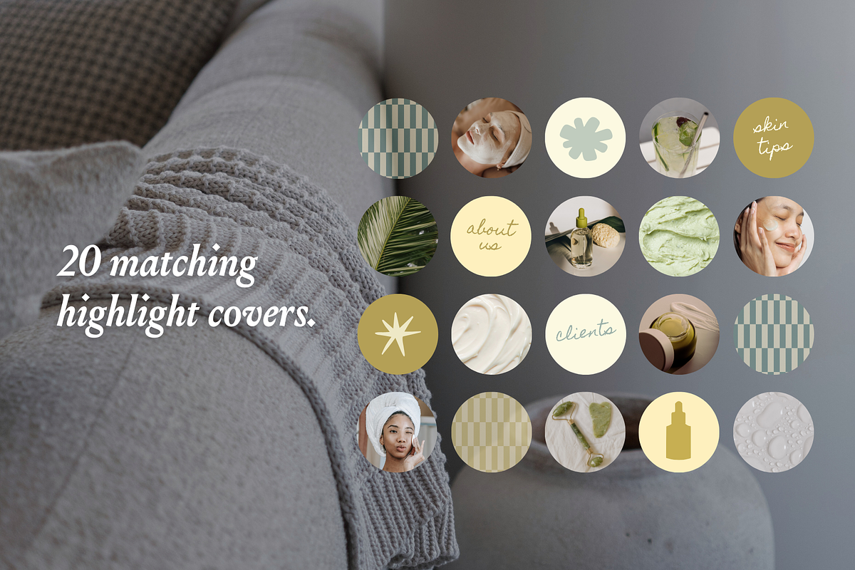 Esthetician Skincare Canva Templates, a Social Media Template by CanvaTemplateClubCo (Photo 8 of 12)