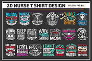 Nurse typographic quotes Bundle, a Graphic by Uniquesvg99 (Thumbnail 1 of 8)