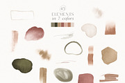 Abstract Watercolor Shapes Textures, a Texture Graphic by Veris Studio (Thumbnail 10 of 12)